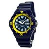 Casio MRW-200HC-2B MRW200HC-2B Sports Gear Military Taste Navy Yellow Pair Model Men's Watch Cheap Casio Watch