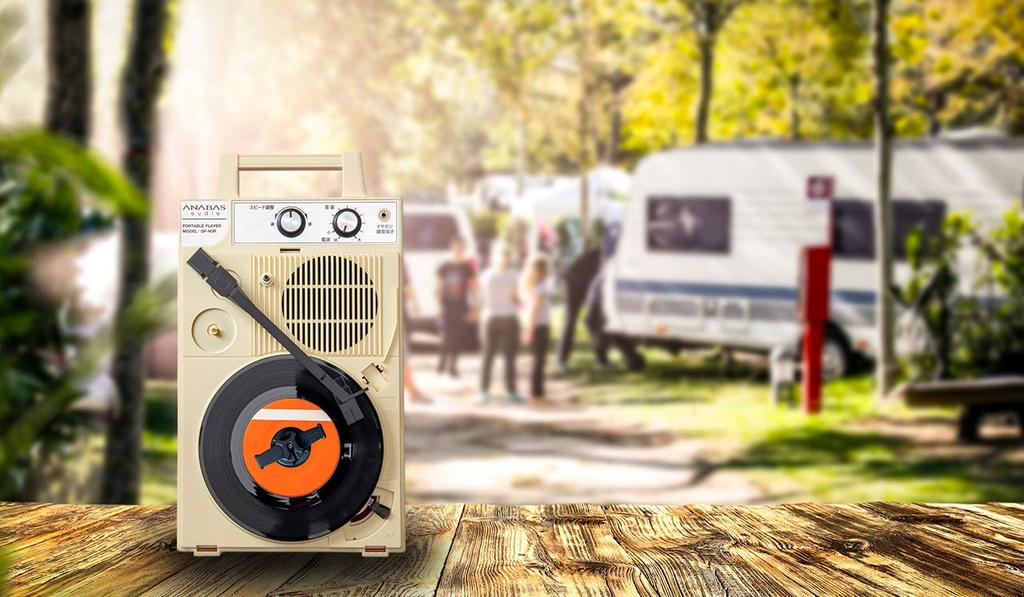 Portable record player mixer record player & (portable (single item))