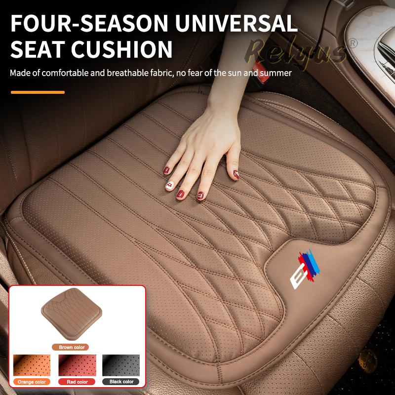 Soft Car Seat Cushion PU Leather Ventilated All Season Seat Cushion Covers for BMW 3 Series 3GT G20 G21 G28 F30 F31 F34 F35 F36