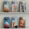 Чехол для телефона S-Sabrina C-Carpenter Для IPhone 17 15 Pro Max 14 Pro 12 11 13 Mini X XR XS 16 Plus SE Задняя крышка