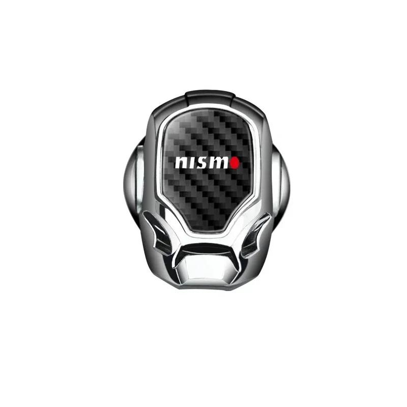 Car Engine Start Stop Decorative Button Cover For Nissan Nismo Logo Tiida Teana Qashqai Juke X trail Note Almera Skyline Styling