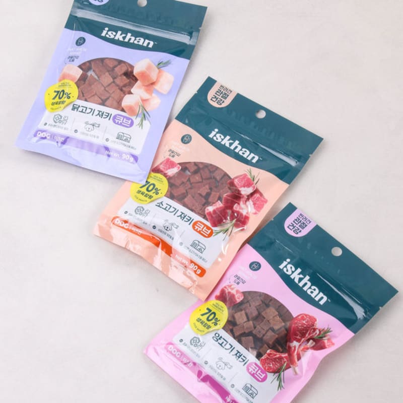 [Питомец] Изукан Куриные кубики джерки 90 г