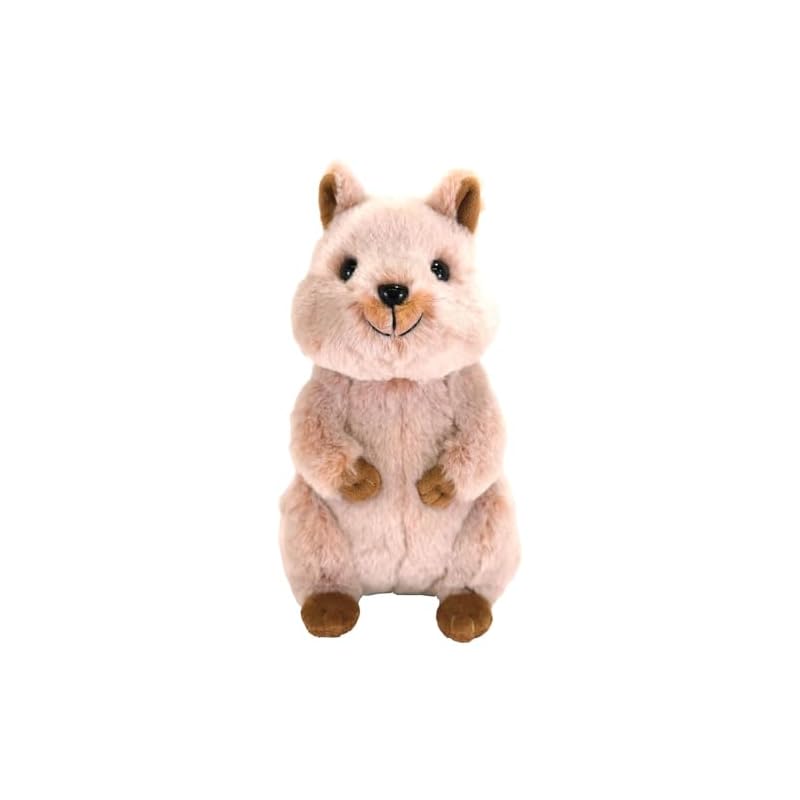 SunLemon Fluffies Средняя Квокка BR 12 x 22 x 23.5см Плюшевая Игрушка Милая Зоопарк Квокка Валлаби P-1433