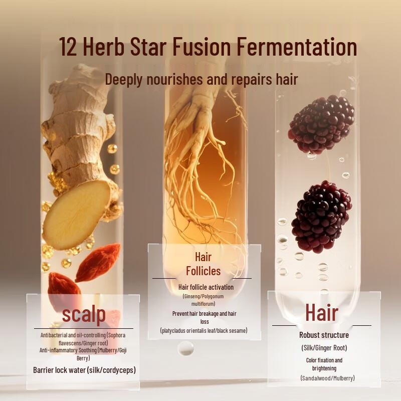 Long Hair Xiaozhai Scalp Care Shampoo