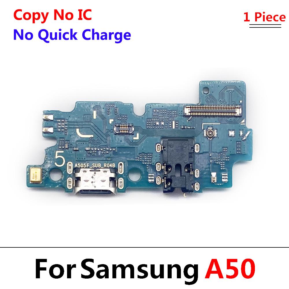 USB-порт для зарядки, гибкая плата для Samsung A10 A10S A20 A20S A21S A30 A30S A31 A40 A50 A50S A51 A750, зарядная пластина
