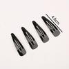 Good Black Rhodium Barrette 10PCS/Pack Gifts Women Kids Silver Hair Clips Girl Adult Hair Accessories DIY