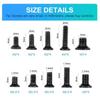 500Pcs Black Machine Screws Carbon Steel Electronic Repair Screws  Laptop