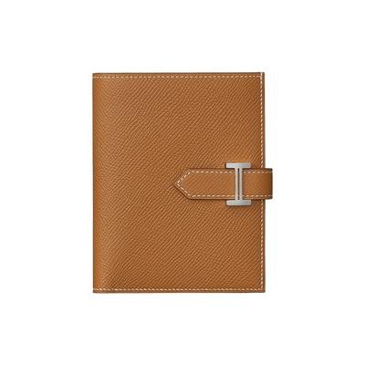 Женский коричневый кошелек Bearn из телячьей кожи Epsom H039790CK37