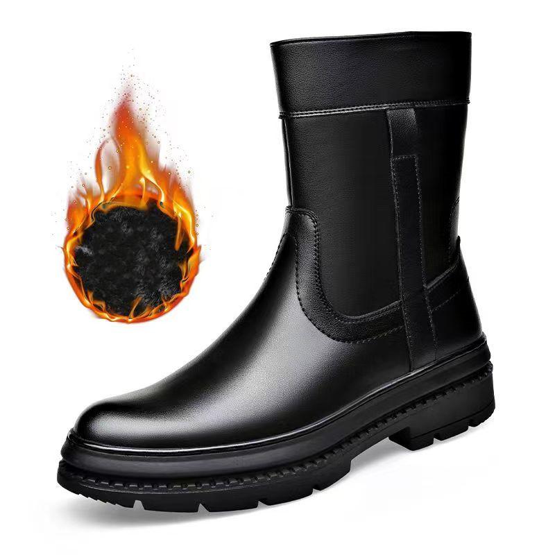 Модные мужские ботинки челси из натуральной кожи, ковбойские ботинки на платформе на осень-зиму, дизайнерские, красивые, высокие, мотоциклетные ботинки