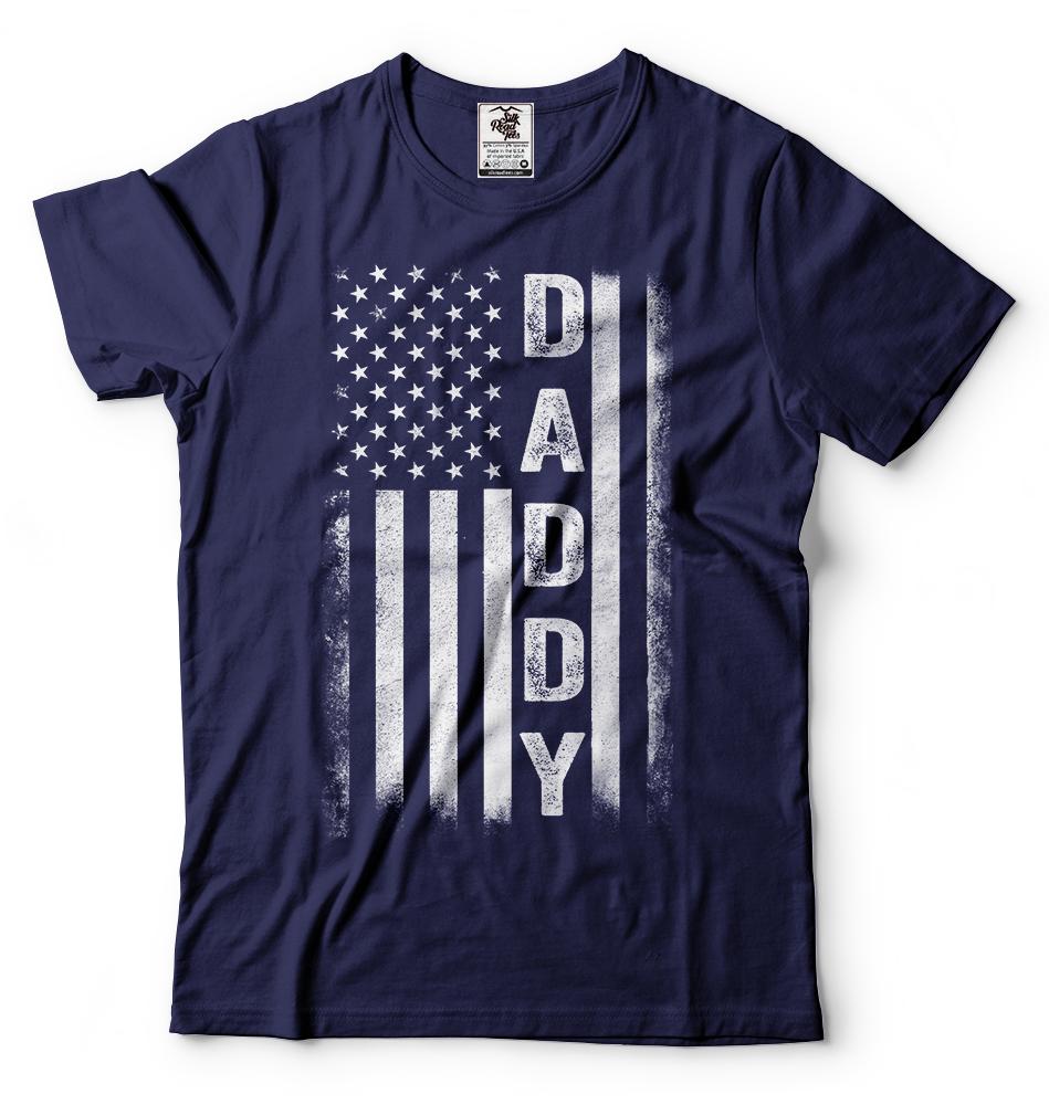 Gift For Dad Stylish USA Distress Flag American Daddy Father Day Gift Ideas