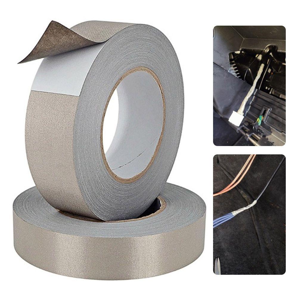 Silver Gray Conductive Tape Shielding Electromagnetic Wave Radiation-Proof Anti-interference