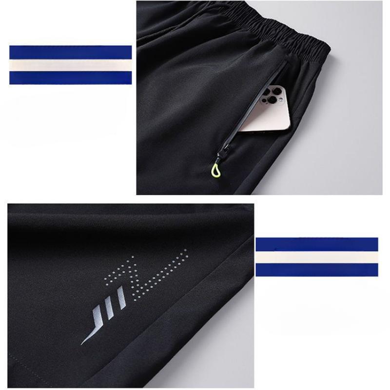 Summer New Style Basketball Shorts For Casual Men, Quick Drying Five Quarter Pants, Ice Silk Fitness Loose Oversized Pants