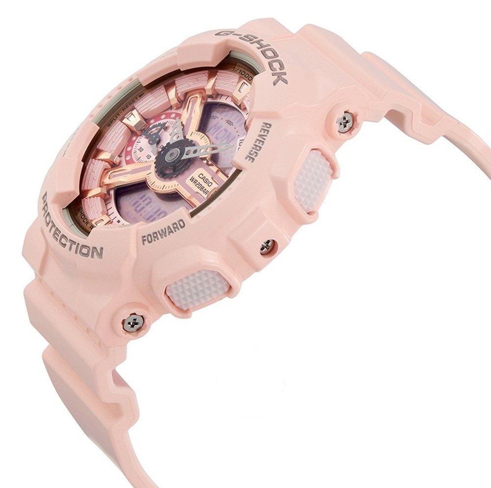Часы серии S аналоговые цифровые розовые часы [Casio] G-Shock GMAS110MP-4A1 [предмет]