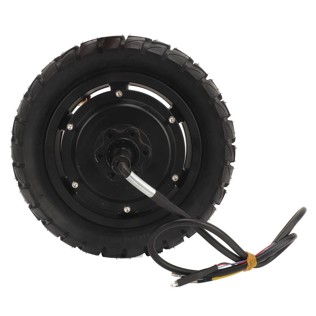 10-дюймовый мотор-колесо 36v-60V 1000-1500W вакуумная шина односторонний дисковый тормоз разъемный мотор-колесо для электрического картинга