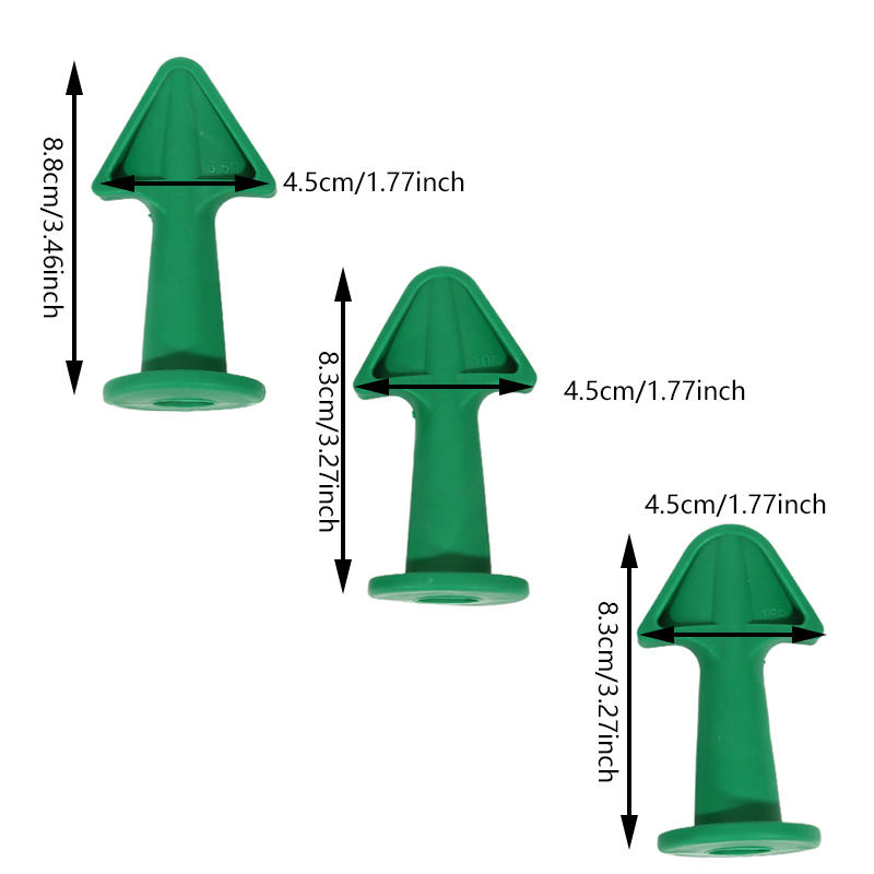 Многоугольный красивый аппликатор для клея для швов, скребок, инструмент для обрезки краев, удаление остатков клея, точное нанесение для швов плитки, ремонт дома
