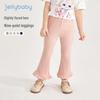 JELLYBABY Легкие укороченные леггинсы-клеш для девочек