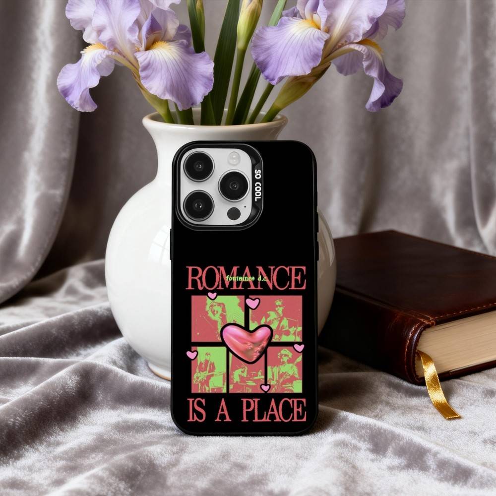 F-Fontaines D-DC R-Romance Чехол для телефона For iPhone17,16,15,14,13,12,11 Plus,Pro Max Черный Конфетный серебристый чехол для телефона
