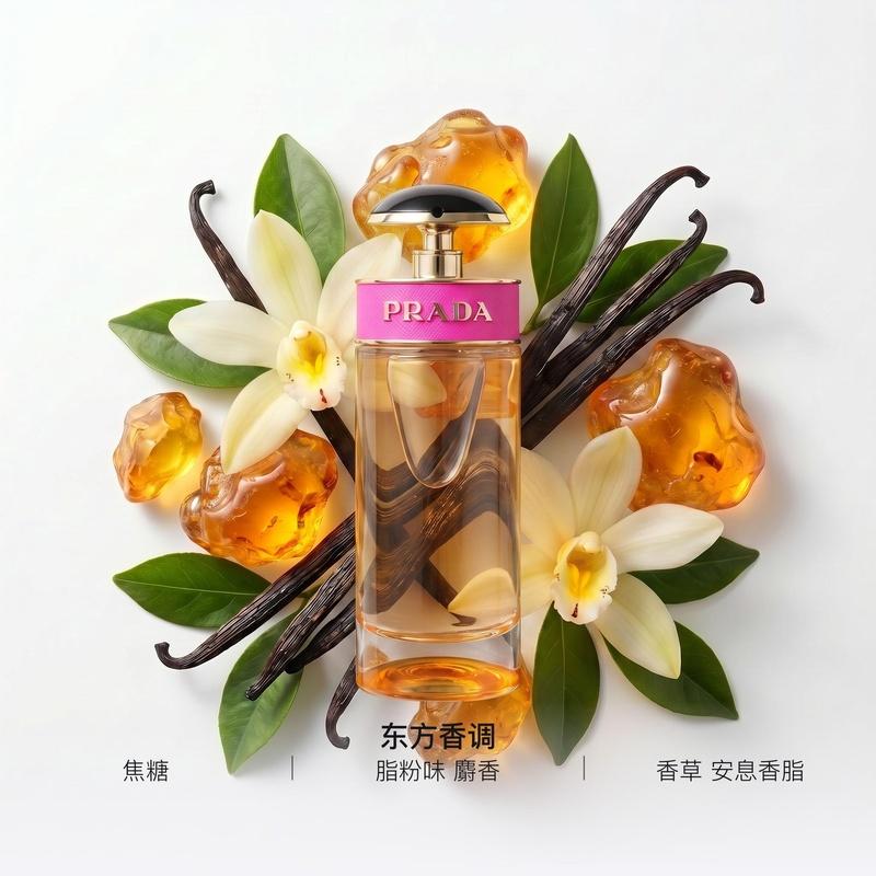 Prada Candy Miss Cady Женский парфюм Восточный Гурманский аромат EDP Карамель Масляная пудра /// 50 мл