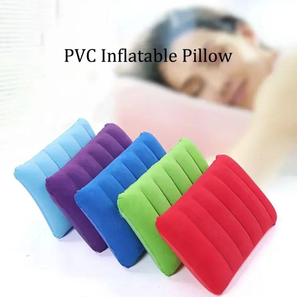 6 Colors Air Cushion Pillows PVC Flocking Inflatable Pillow New Magic Cushion  Household