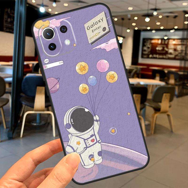 Милый чехол 'Звездный Астронавт' для Xiaomi 15 14 13 Ultra 11T 12T 13T 14T Pro POCO X7 X3 X5 X6 Pro F5 F6 M6 Pro Чехол