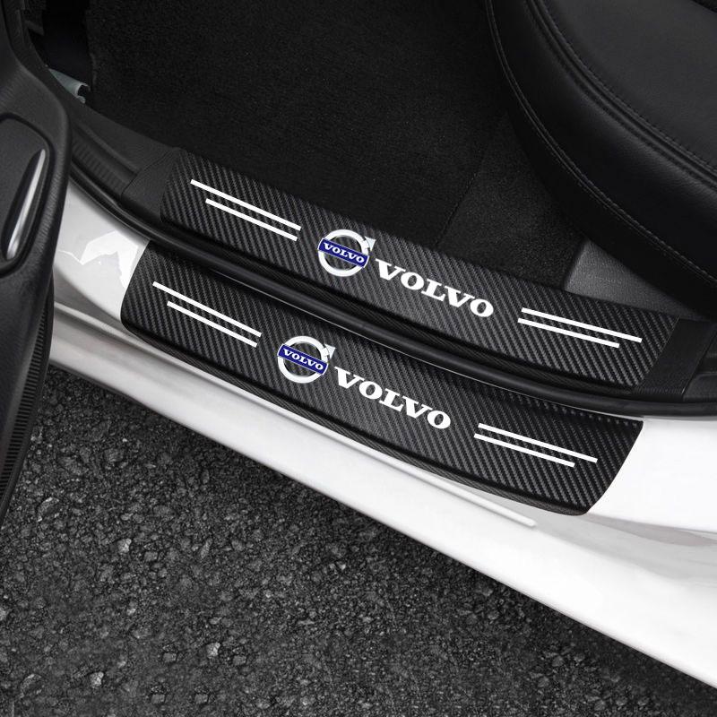 Car Stickers Door Edge Protector Door Sill Anti Scratch Film Protection Strip For Volvo xc60 xc90 v40 v60 v50 s60 Car Accessorie