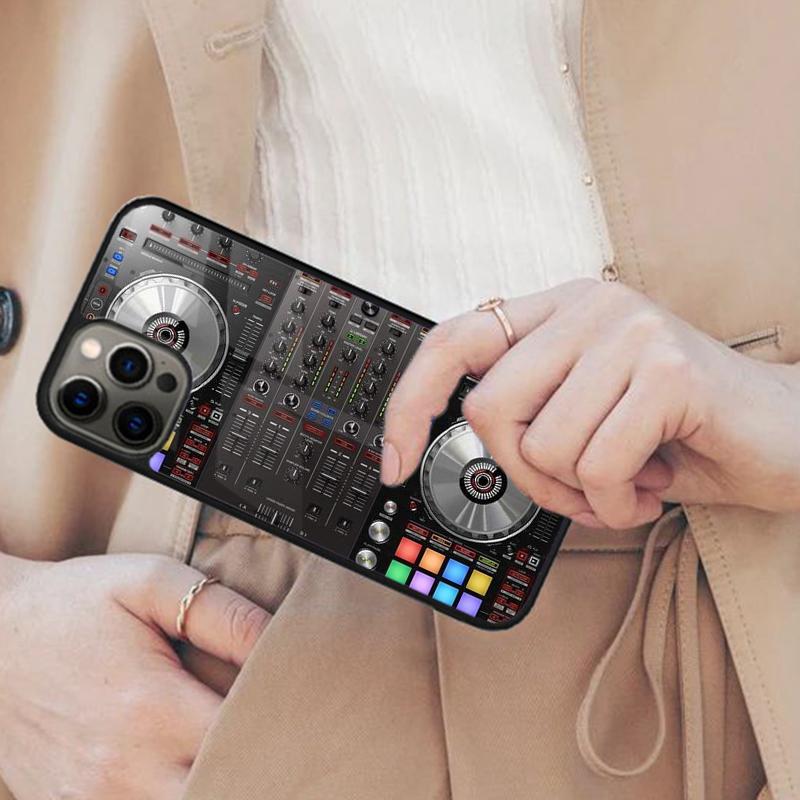 Электронная музыка DJ Контроллер Микшер Магнитный Чехол для Телефона ДЛЯ APPLE iPhone 17 Air 16 14 13 12 Pro Max 15 Plus Чехол MagSafe
