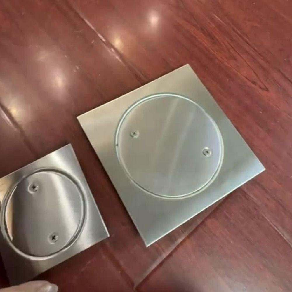 Stainless Steel Shower Floor Drain with Cleaning Port Drainage Port  Ground Drainage