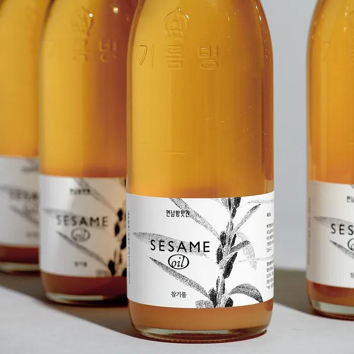 Cold pressed milled sesame oil (100% domestic)