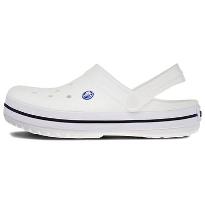 Crocband Eva Пляжные Клоги Спортивные Сандалии Сандалии Унисекс Белые 11016-100