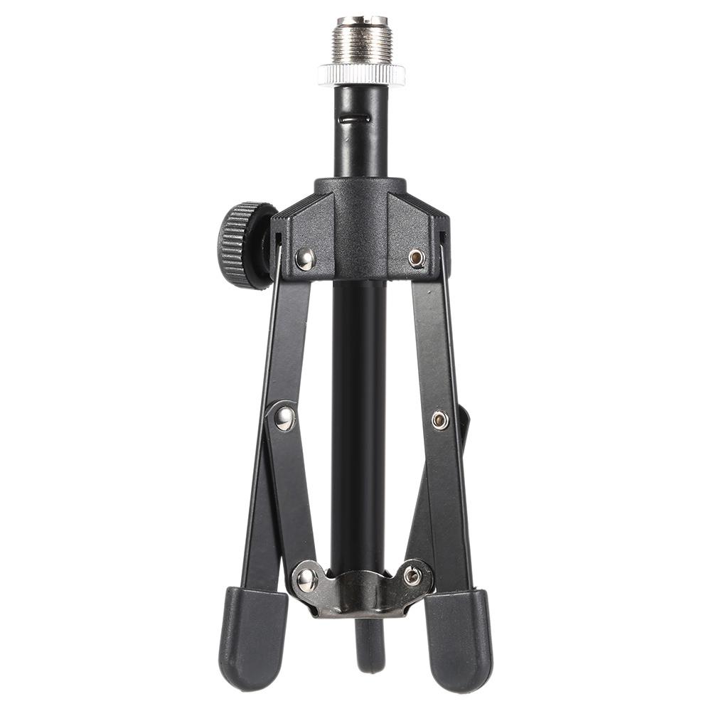 MS-12 Мини складная регулируемая настольная подставка для микрофона штатив с кронштейном-держателем для микрофона MC5