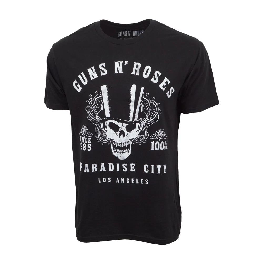 Guns N Roses Unisexs Paradise City Los Angeles T Shirt