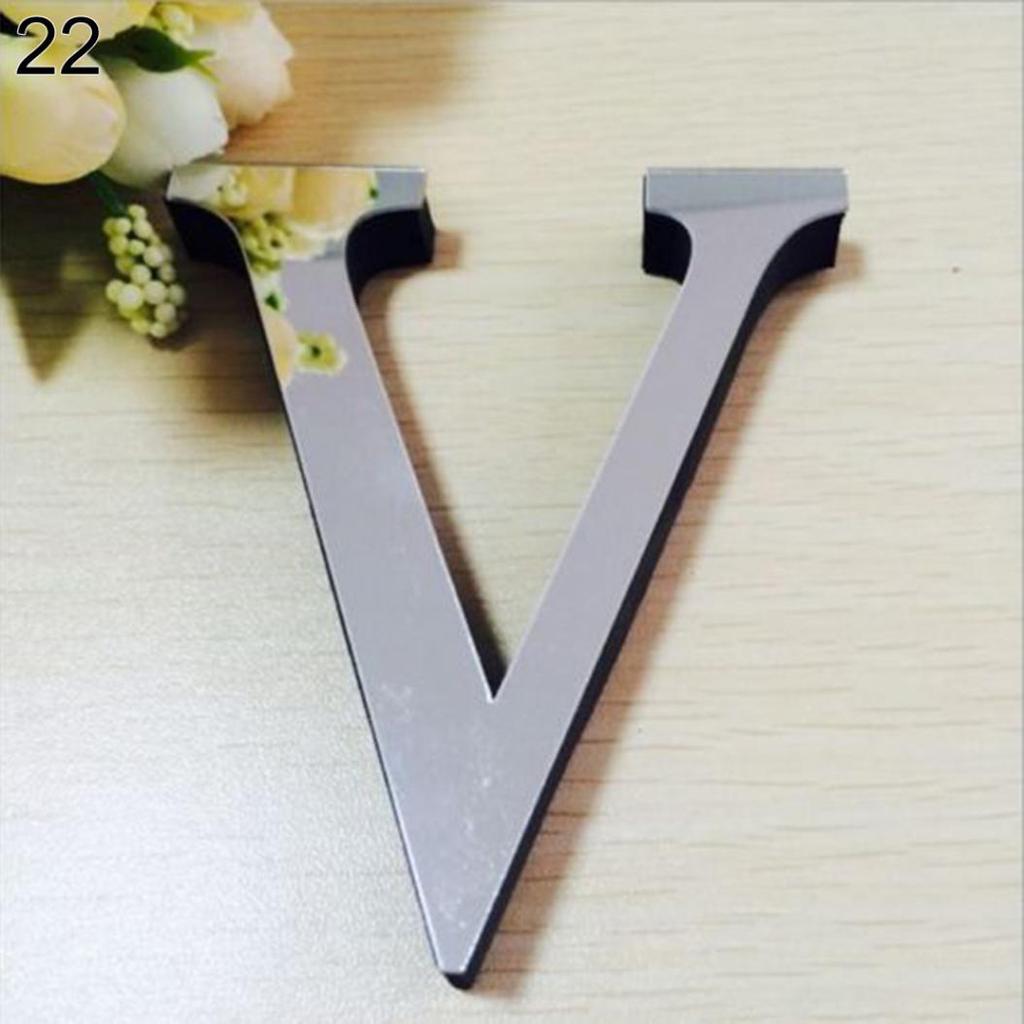 26 English Letters DIY 3D Decal Art Mural Wall Stickers Home Decor