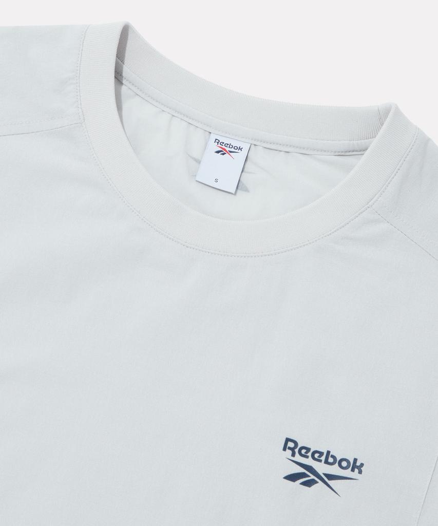 Reebok Легкая свежая футболка с коротким рукавом (W) - Светло-серый