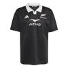 Short Sleeve Uniform Rugby ALL BLACKS Home Replica Jersey KKX49 All Black T-Shirt Men's (JL8023)