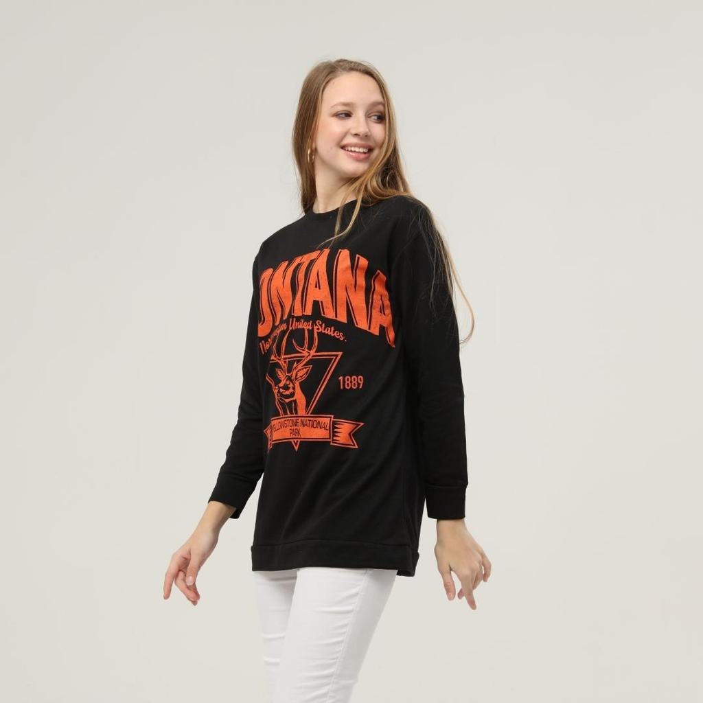 Женская толстовка с принтом Montana