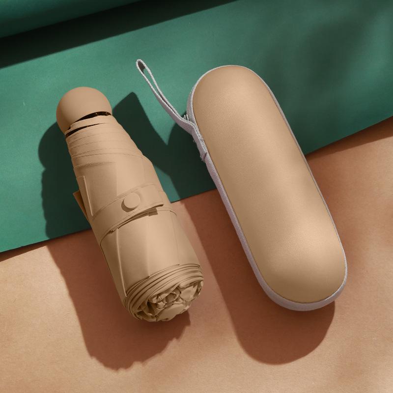 50% скидка на восемь капсульных зонтов с солнцезащитным кремом и защитой от ультрафиолета, сверхлегкий маленький зонт от солнца