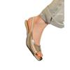 Bao Single Simple Temperament Square Head Leaking Toe Sandals 2025 Summer Full Leather Cat Heel Elastic Korean Version Women's Shoes