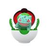 6 styles Pokemon Figure Bulbasaur Eevee Charmander Meowth Squirtle Pikachu action Pokeball elf Ball Toy action Doll kids gift