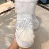 Brand Women Boot European American Space Boot Wool Bread Footwear Snow Boot Plush Thermal Women Shoe 2024