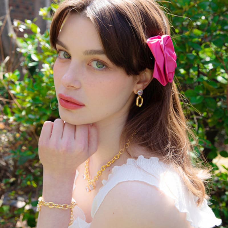 Jean Paul Clarisse Stiff Ribbon Hairpin LFAC0174