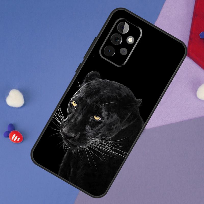 Чехол Гепард Пантера Снежный Гепард Для Samsung Galaxy A13 A16 A26 A36 A56 A06 A55 A35 A15 A54 A34 A14 A53 A12 A22 A32 A52