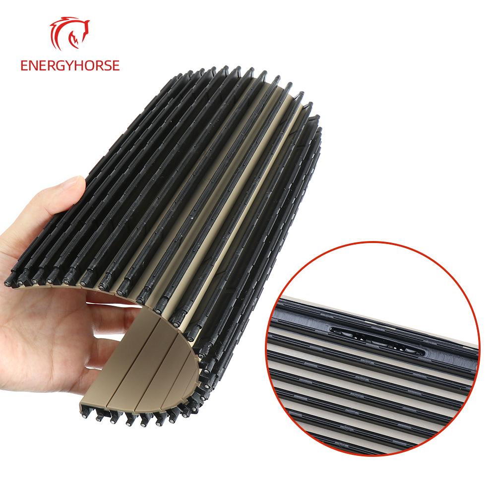 Автомобильные жалюзи на центральной консоли, держатель для стаканов, слайдер, крышка для Mercedes Benz Ml/Gl/Gle/Gls Class W166 W292