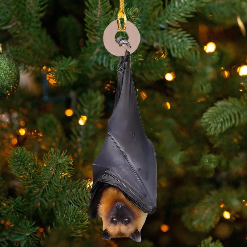 Fun Car Pendant Hanging Ornament Realistic Animal Upside-Down Opossum Rearview Mirror Hanging Decor Accessories