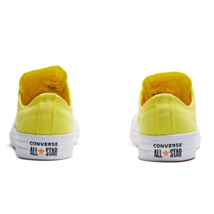 Converse Chuck Taylor All Star Classic Casual Low Top Canvas Shoes Women Sneaker Yellow 564116C