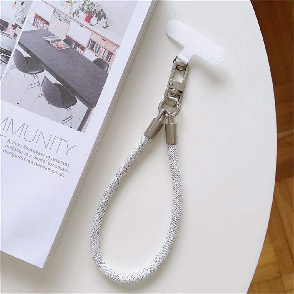 Медный ремешок для телефона с пряжкой 26 см, браслет на запястье для телефона, противокражный ремешок с петлей