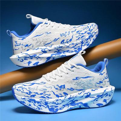 Мужские гоночные кроссовки для бега с карбоновой пластиной - Легкие, дышащие, амортизирующие спортивные кроссовки для детей среднего и старшего возраста