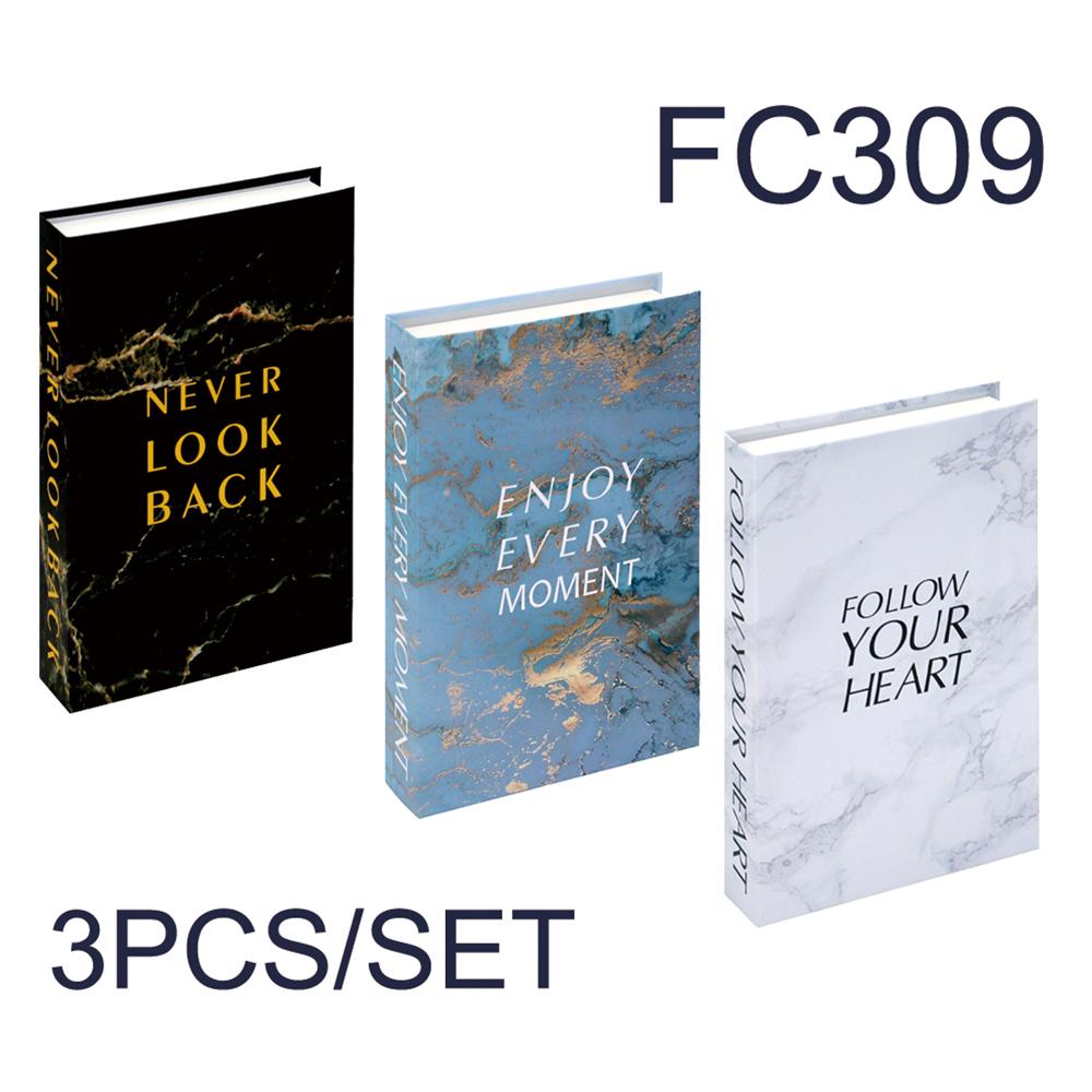 3Pcs/Set Fake Books Set for Decoration Coffee Table Ornaments Modern Home Decoration Luxury Faux Books Set London New York Paris