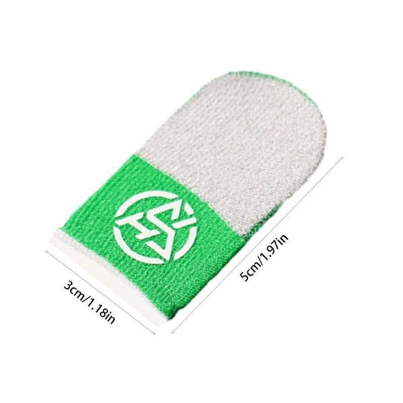 2x Дышащие Защитные Напальчники для Игр, Защищающие от Пота, с Эргономичной Прострочкой для Улучшения Игровых Результатов в Шутерах