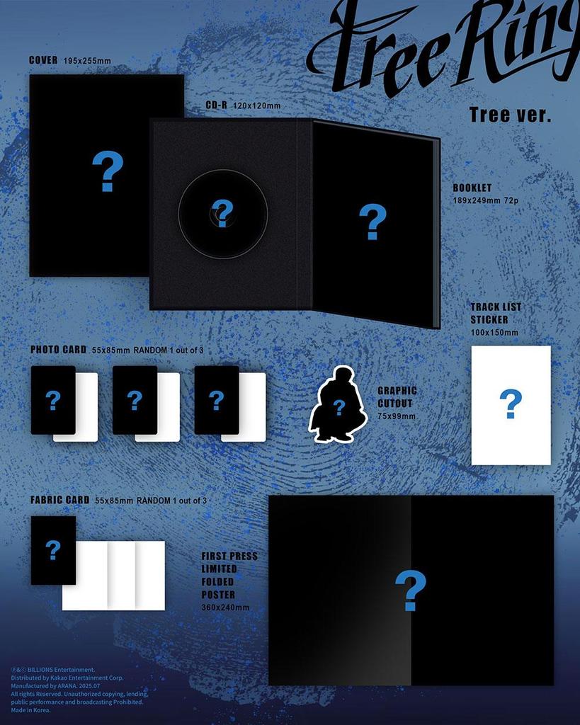 NAM WOOHYUN (INFINITE) [Tree Ring] 5th MINI ALBUM