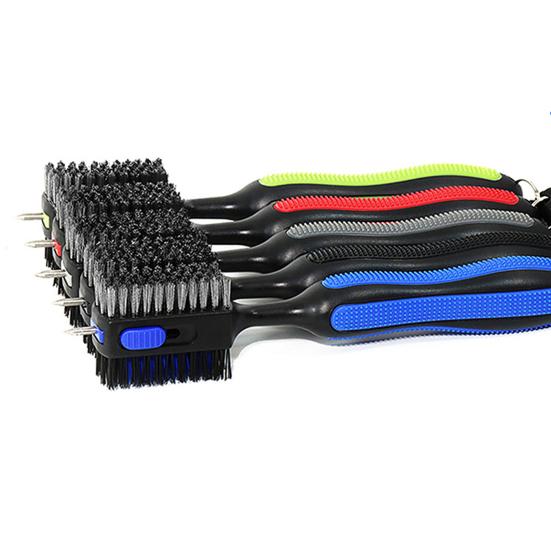 Щетка для гольф-клубов Инструмент для чистки гольф-клубов с магнитным выдвижным карабином Гольф